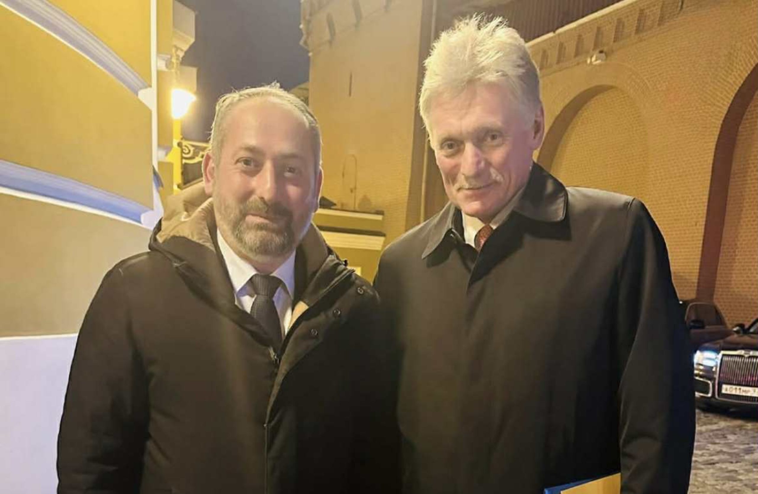 რუსეთში ქართული დიასპორის ხელმძღვანელი პუტინის პრესმდივან პესკოვს შეხვდა